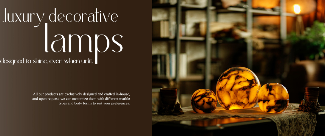 Marble Lamps