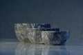 AURELIS Grey Marble 3-Piece Nesting Snack Bowl Set | Ege Home Decor